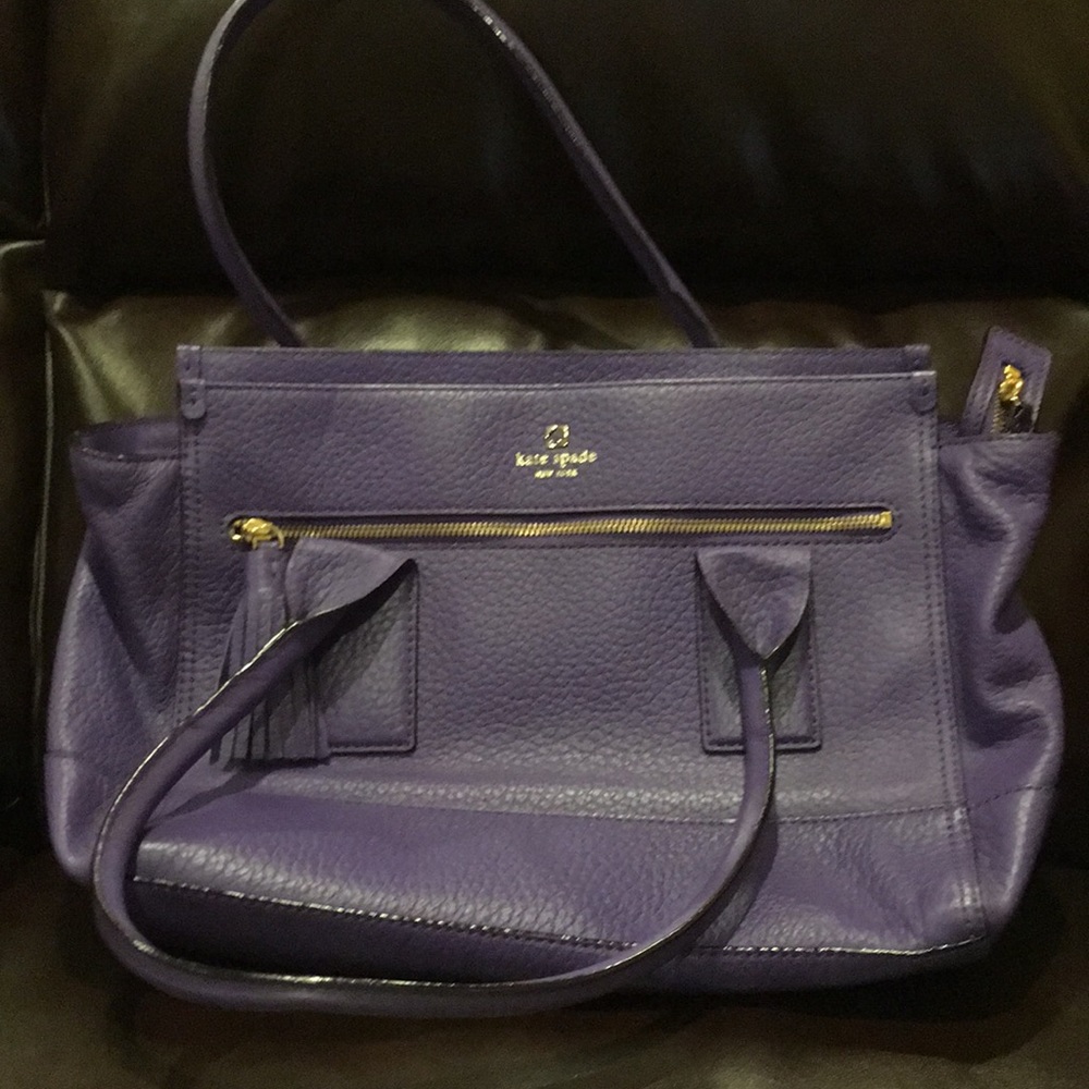 Kate Spade purple handbag